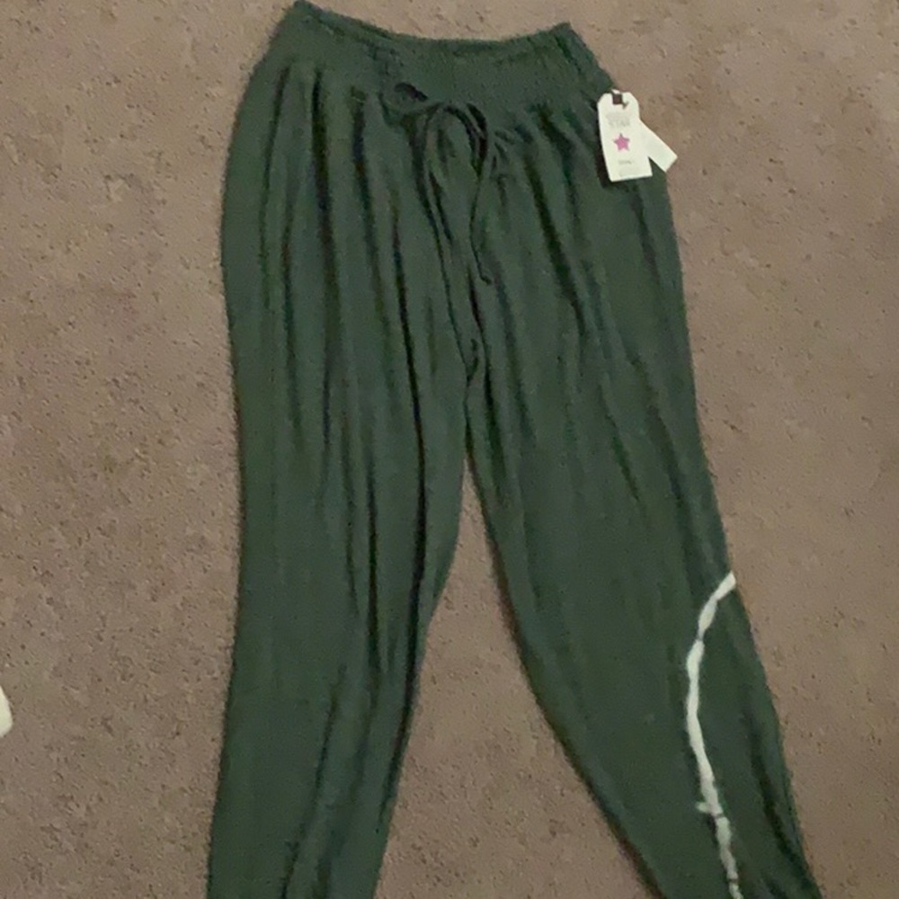 Draw cord waste joggers